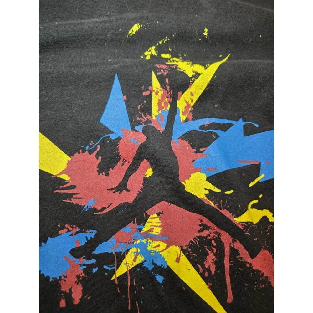 Nike Air Jordan Black‎ Tshirts Graphic Men's Sz XLarge